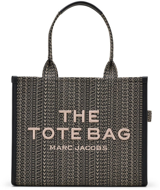 마크제이콥스 더 모노그램 자카드 라지 토트 백