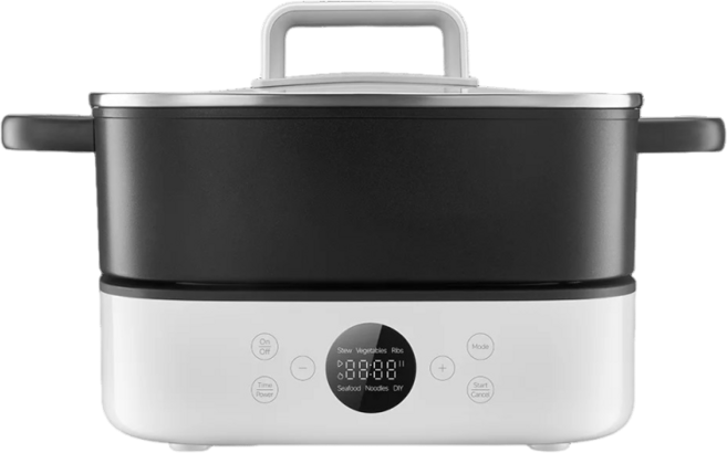 小米 多功能電火鍋, 白色, 小米多功能電火鍋 6L