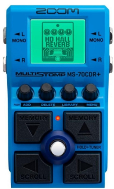 줌 ZOOM MS-70CDR Plus 기타 멀티 이펙터 149 공간계