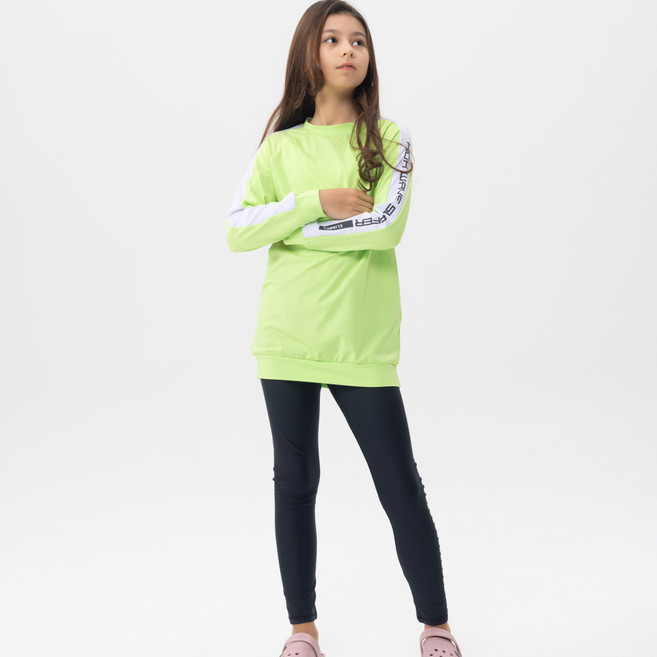 엘인보아 주니어 래쉬가드 긴팔 루즈핏 9부 레깅스 상하