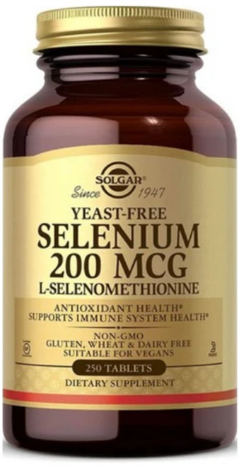 솔가 이스트-프리 셀레늄 200mcg 타블렛, 1개, 250정 - 쿠팡