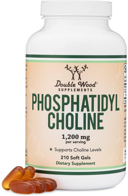 더블우드 포스파티딜콜린 1200mg 소프트젤, 210정, 1개