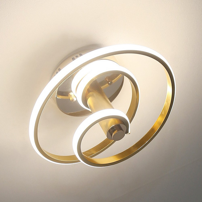 LED 웨이브 직부 센서 / 화이트 골드, 화이트-직부형, 1개