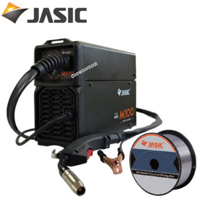 제이식 자식 논가스 와이어 전용 용접기 M100, 1개
