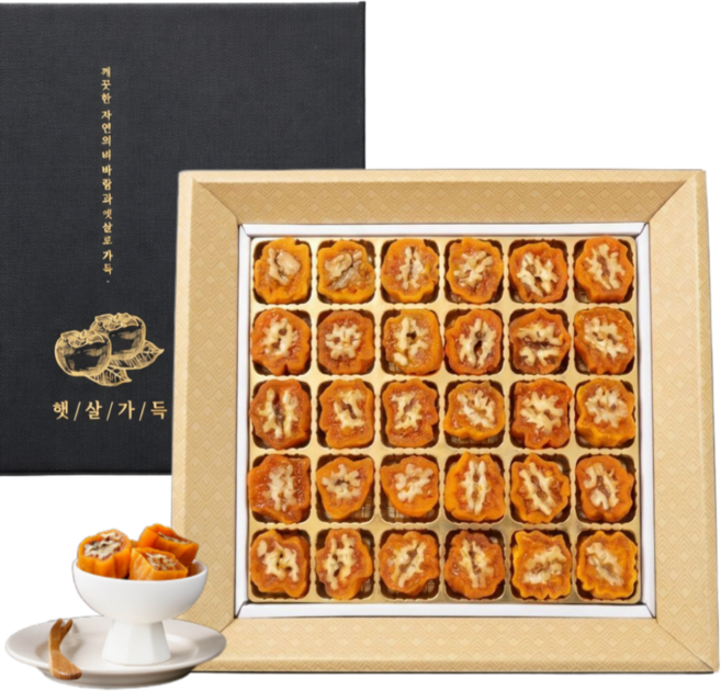 [명절특가] 고급 호두말이 곶감 선물세트, 1개, 30구