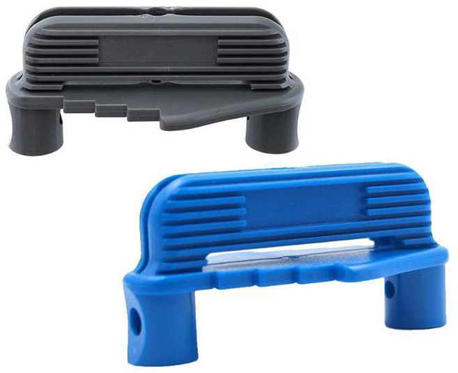 2pcs 센터 스크라이버 라인 스크라이버 블루 나무 연필에 마킹 목공 도구 파인더 게이지가 도구 표준 오프셋 우드 맞습니다, 2pcs Blue+black, 1개