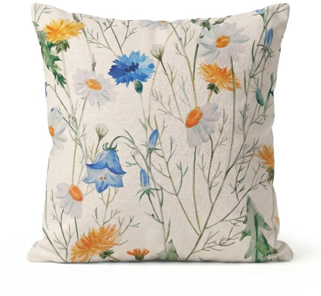 스타일K 한스 쇼파쿠션(솜+무료배송+by10AM 당일출고), 27 가든플라워02