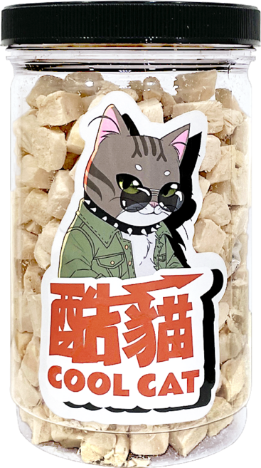 酷貓 狂饗凍乾, 70g, 1個, 雞肉丁