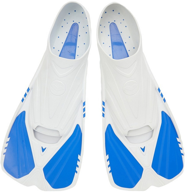 아레나 오리발 양발착용 숏핀 A5AC1AF03, WHITE