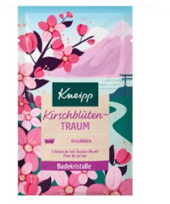 크나이프 바스솔트 입욕소금 벚꽃 드림 60g
