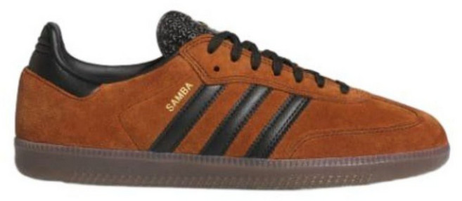 아디다스 삼바 ADV Bronze HQ9286 스니커즈 남성 여성 브라운 커플