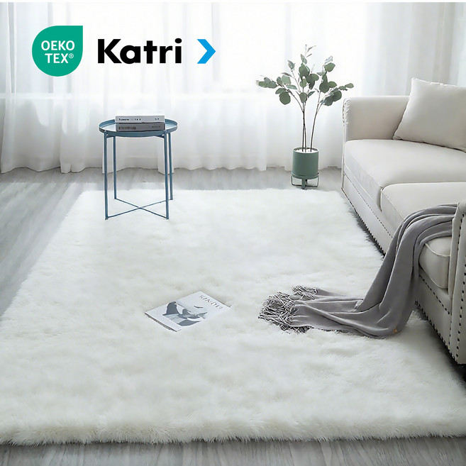 연화삼월 장모 러그 거실 러그 침실 카페트 매트 유럽 카펫 층간소음방지 포름알데히드없음