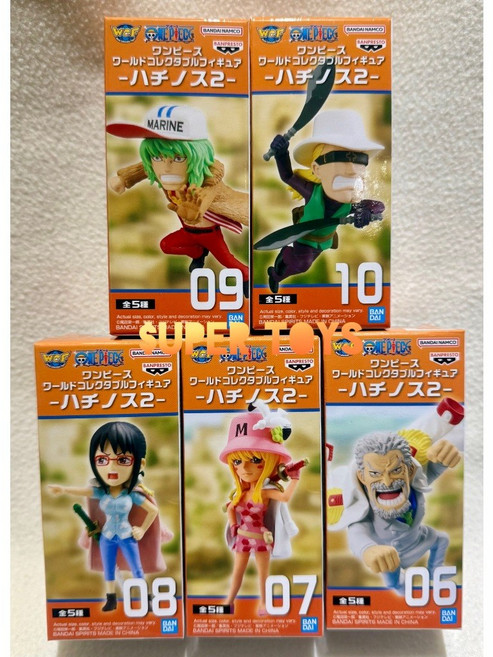 Banpresto 景品 海賊王 航海王 WCF 蜂巢島 p2 第2彈 公仔 模型, 1個, C