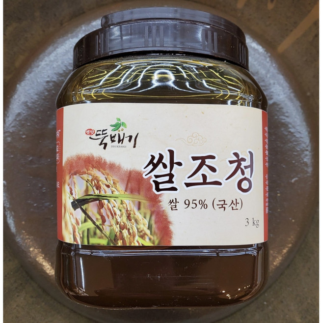 원하프옛맛뚝배기쌀엿3kg, 3kg, 1개