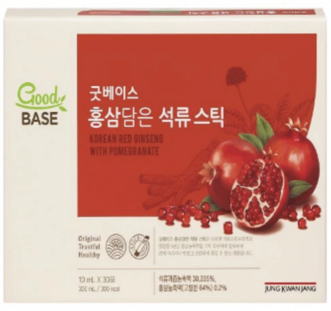 라비앙로즈 홍삼담은 석류스틱 10ml X 30개 - 쿠팡