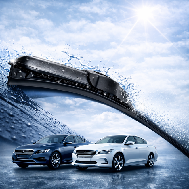 레인드랍 와이퍼 하이브리드 발수코팅 국산와이퍼 운전석 조수석 1+1, 컨텐츠참조