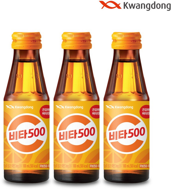 광동 비타500 100ml x 100병, 100개