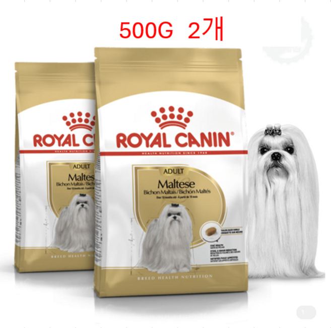 로얄캐닌 말티즈 어덜트 강아지 잘먹는 사료, 닭, 1kg, 1개