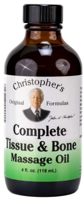 크리스토퍼 오리지널 포뮬러 컴플리트 티슈 앤 본 마사지 오일 4oz, 1 - 쿠팡