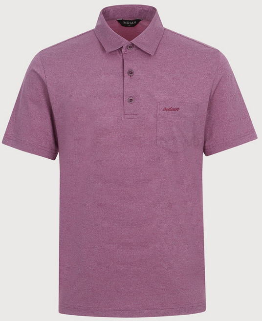 인디안 [26년 여름 최저가] 고급 폴리스판 솔리드 반팔 카라티셔츠 MIBAS5M2101NBC