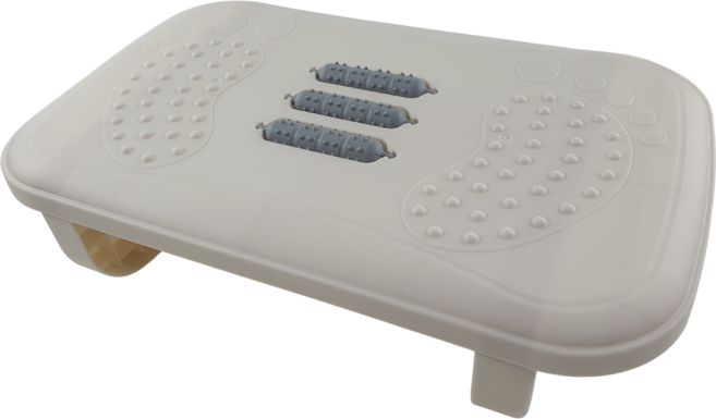 포스텝 바른자세 책상 발받침대 직장인 학생 의자 발판 풋레스트, 베이지