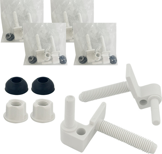 국내생산 하나로 변기커버 연결볼트2P x(5개)시트고리 양변기 부속품, 1개