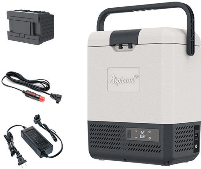 알피쿨 차량용 가정용 캠핑 냉장고 냉동고 P8, B세트