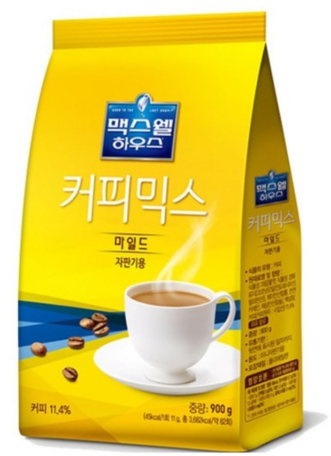 맥스웰하우스 커피믹스 마일드 자판기, 900g, 1개입, 1개