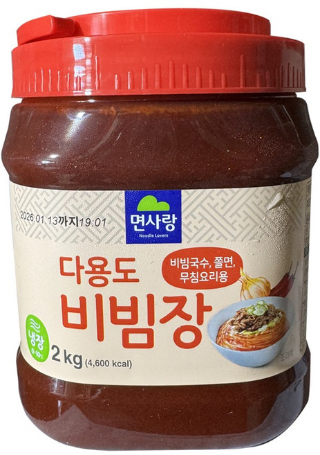 면사랑 다용도비빔장, 2kg, 2개