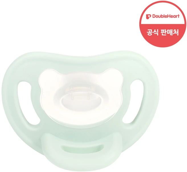더블하트 실리콘 쪽쪽이 소프트버디 스윗드림, L, 드리밍민트, 2개 - 쿠팡