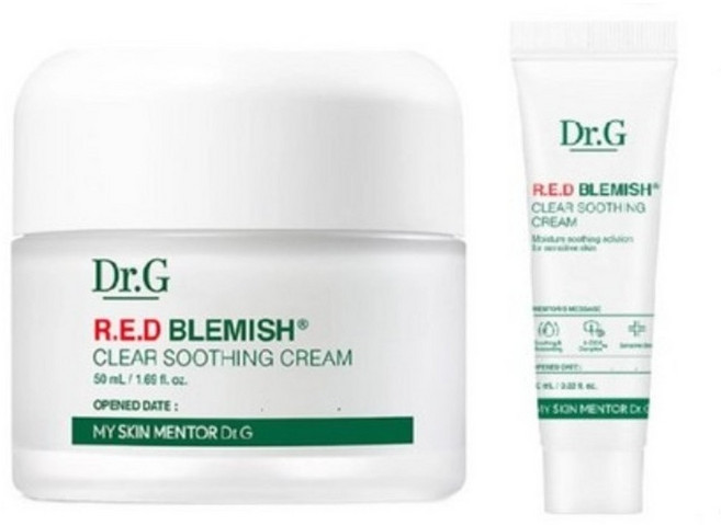 닥터지 레드 블레미쉬 클리어 수딩 크림, 1개, 50ml