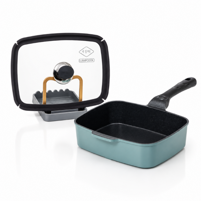 램프쿡 압력 누름팬 편수형 SC-1010, 1개, 42cm