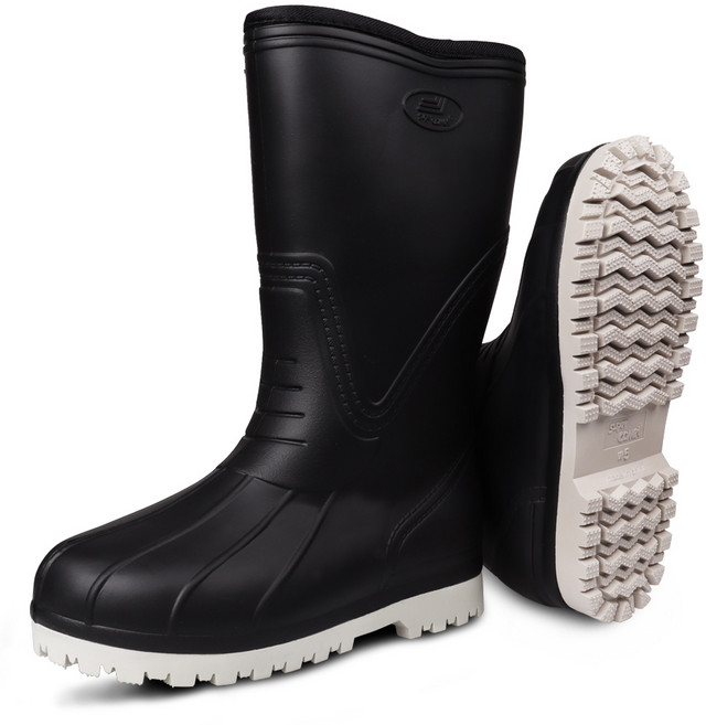 슈퍼카미트 국민 EVA 레인부츠 2중 논슬립 미끄럼방지 겨울용 방한 털 장화 WT999