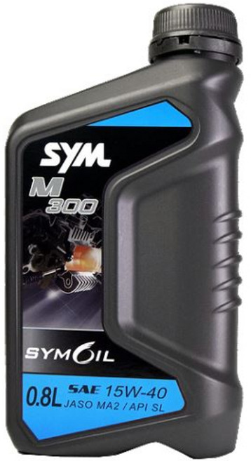 SYM 三陽 原廠 新包裝 15W40 M300 4T機油 0.8L, 1個