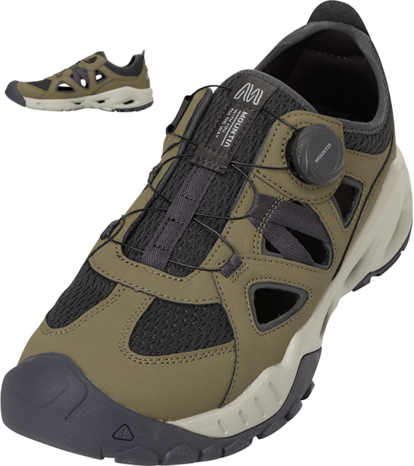 5층 마운티아[백화점 인기상품할인]남성 여름 배수솔 발바닥끼지 시원한 샌달형 다이얼 아쿠아슈즈/아이스런레쉬K#1