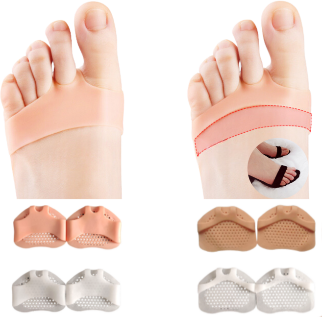 멜팅마켓 앞꿈치 보호 실리콘 쿠션 패드, 4세트
