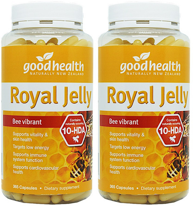 굿헬스 뉴질랜드 로얄젤리 제품 365캡슐, 2개, 365정