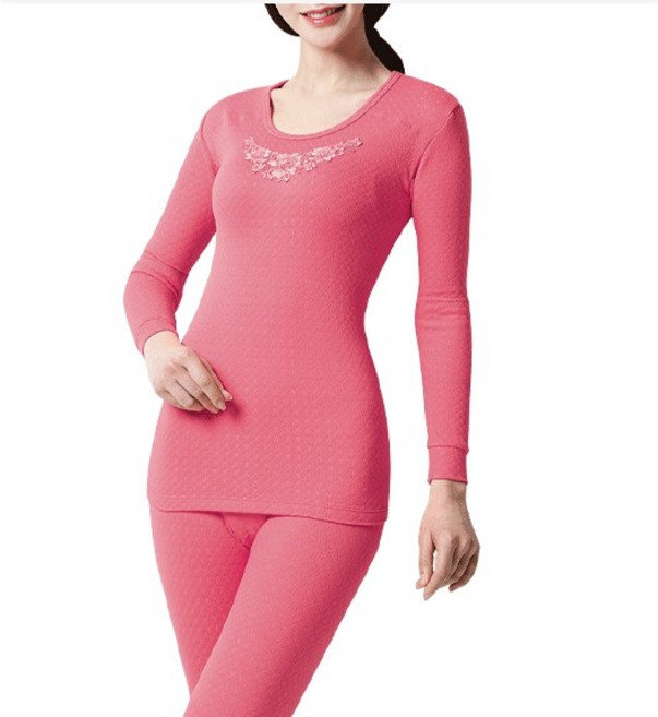 BYC &슈라네 여성 관절이중처리 도톰한 에어메리 내의 할머니선물내복