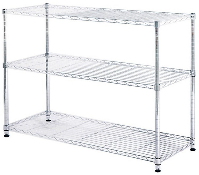 리빙코아 산업용 25파이 강철 메탈 철제 선반 1200 3단