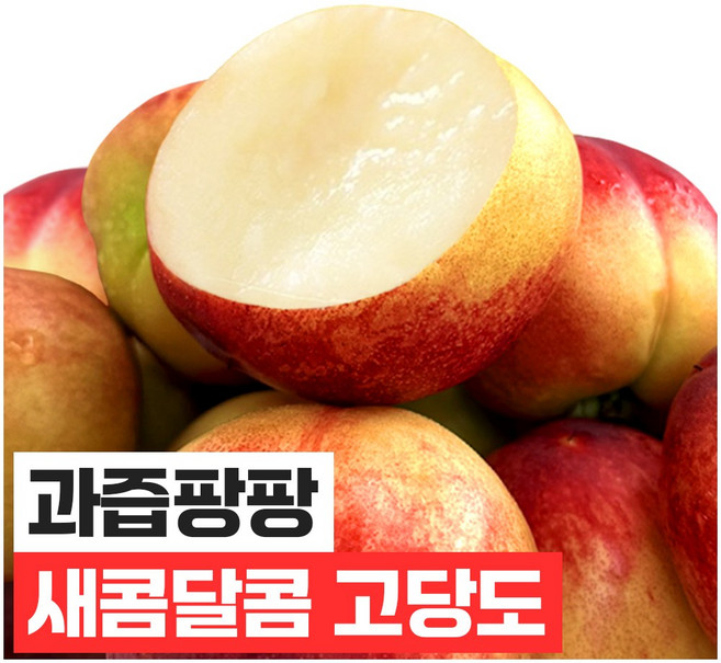 푸드지 달콤한 신비복숭아, 1박스, 중과 1kg