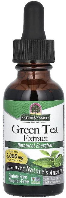 Nature's Answer 녹차 추출물 알코올 무함유 760mg 30ml(1fl oz) Answer (네이처스 앤서), 1 - 쿠팡