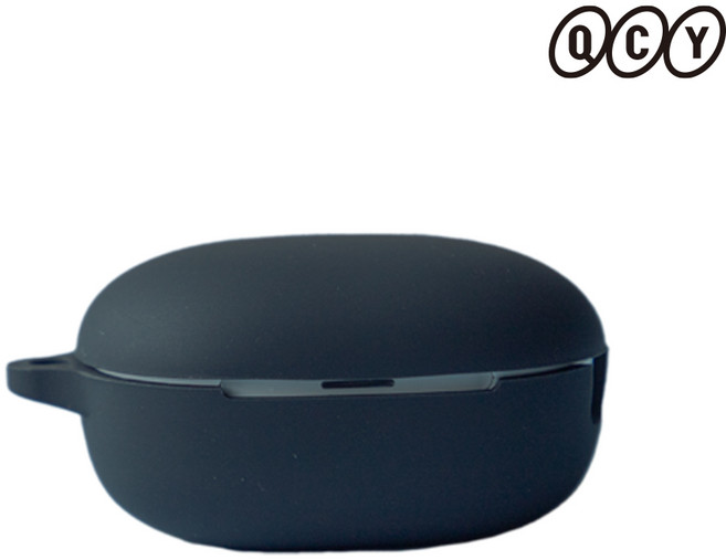 QCY HT16 멜로버즈 실리콘 케이스, 블랙, 블랙, 1개