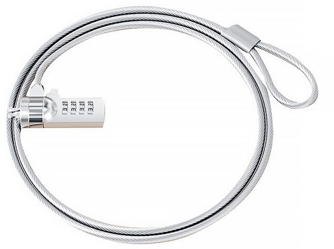 오엠티 도난방지 자물쇠 노트북 잠금장치 실버, 노트북잠금장치, 켄싱턴락, 1개