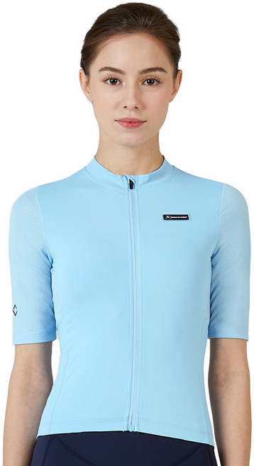 기어엑스 싸이클웨어C 반팔라운드 03-2 여성 스카이블루