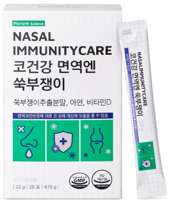 휴럼사이언스 코건강 면역엔 쑥부쟁이 x 28포, 1개