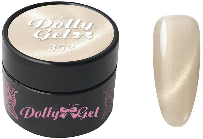 Dolly Gel 曦光貓眼 5g RB350~RB355 凝膠 罐裝膠 閃耀美甲, RB352, 1個