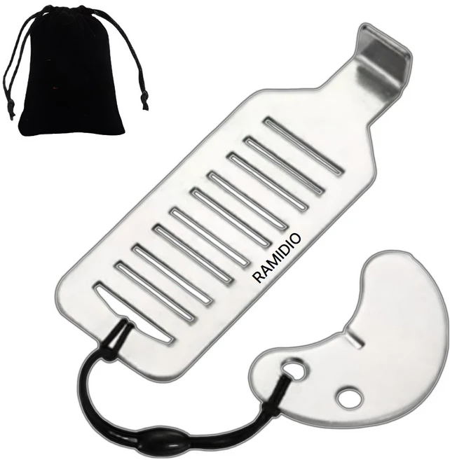 라미디오 휴대용 도어락 여행용 잠금장치, 실버, 1개 - 쿠팡