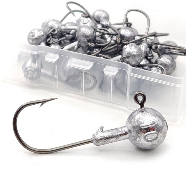 TOP 지그헤드 (쏘가리 배스 광어 우럭 지그헤드), 1세트, 5g, 사진참조