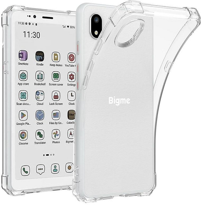 BOZHUORUI 5.8인치 Bigme HiBreak S ePaper 스마트폰용 투명 케이스 | 긁힘 방지 | 얇고 가벼움 | TPU 투명하고 유연한 뒷면 쉘 커버 407532, 5.84" Bigme HiBreak S