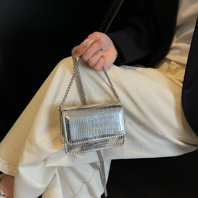 여성 미니 체인 크로스백 휴대폰 가방